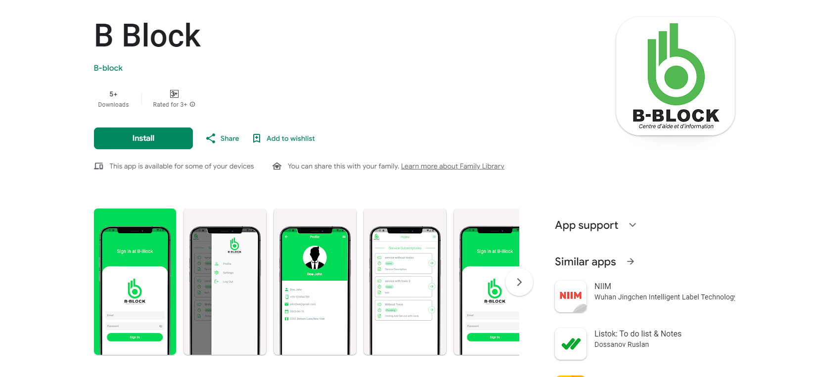 BBlock App